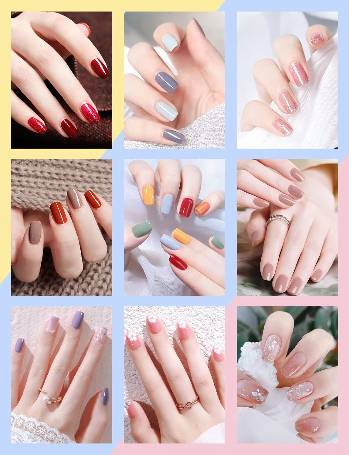 2024 Nail Gel Polish HEMA-free in Bulk 1 kg Base Coat