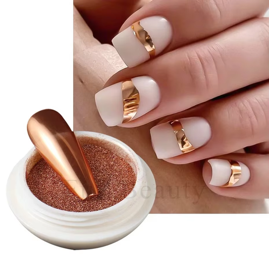Wholesale Solid Flash Nail Magic Mirror Powder Set Chameleon Pigment Chrome Powder with Mirror Effect Nail Art Supply