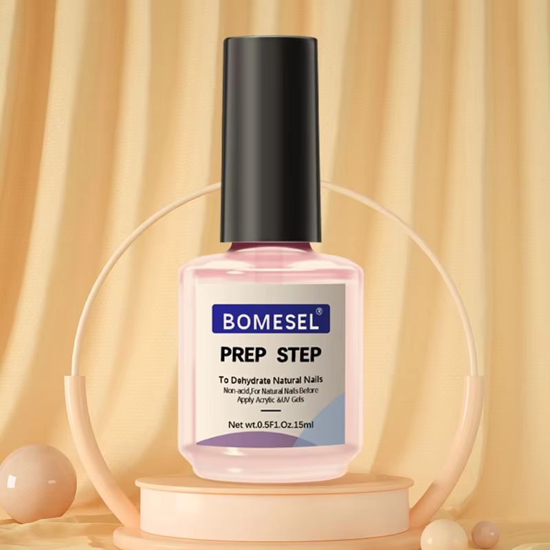 15ml Long-Lasting Acid-Free UV Gel Nail Prep Step Function Gel for Dehydrating Natural Nails for Applying Acrylic UV Gel Builder