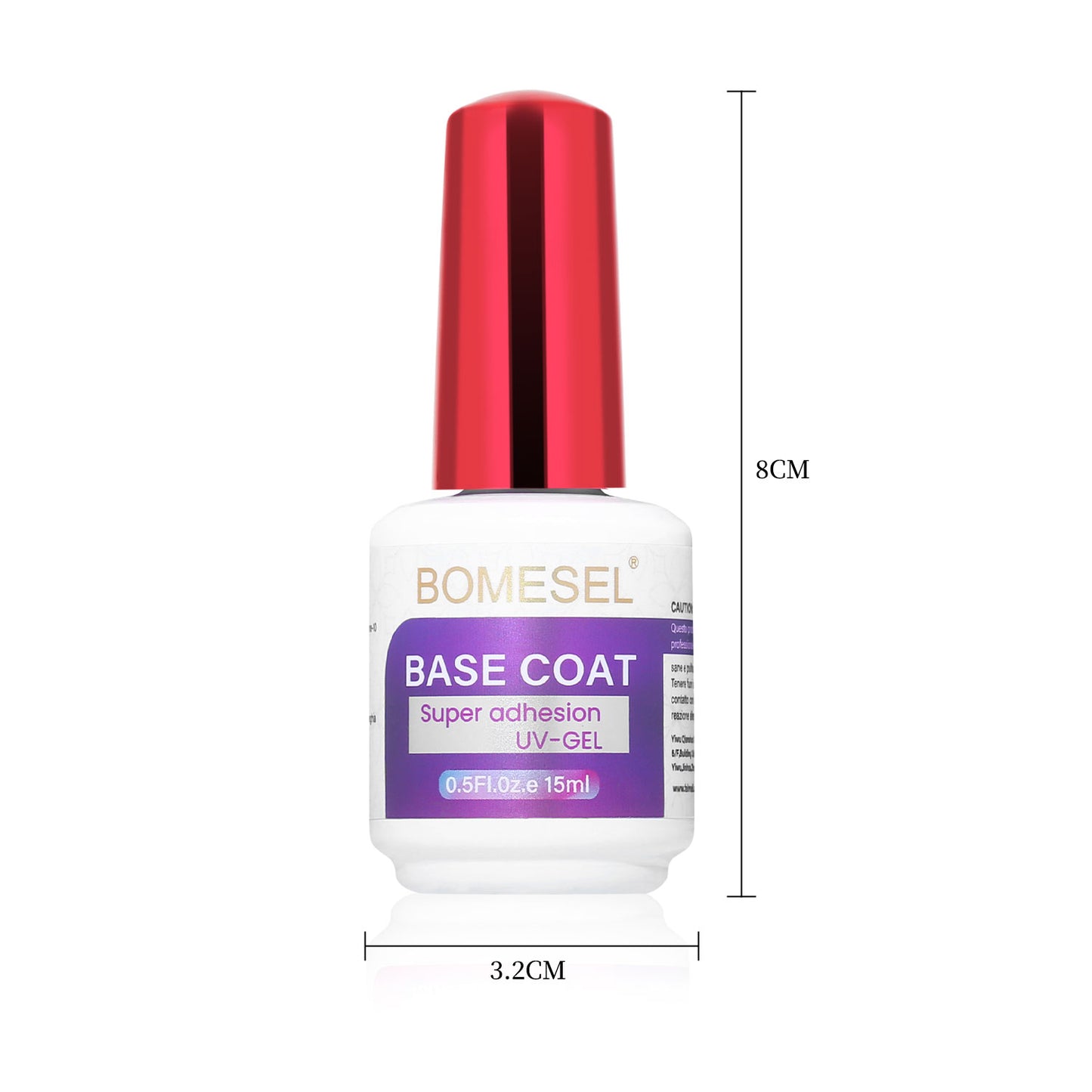 15ml Uv Clear Nail Art Painting Polish Gel Non-toxic UV Base Coat